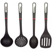 Tefal Kitchen set, Ingenio, 4pcs, plastic, black (K206S414)