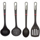 Tefal Kitchen set, Ingenio, 4pcs, plastic, black (K206S414)