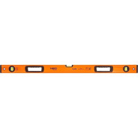 Neo Tools Уровень S 400 алюминиевый, 100 см, 3 капсулы, 2 отверстия для рук (71-144)