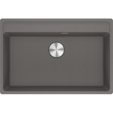 Franke Kitchen sink Maris, fragranite, rectang., no drainboard, 760х510х200mm, bowl - 1, over-mounted, MRG 610-72 TL, grey stone (114.0720.005)