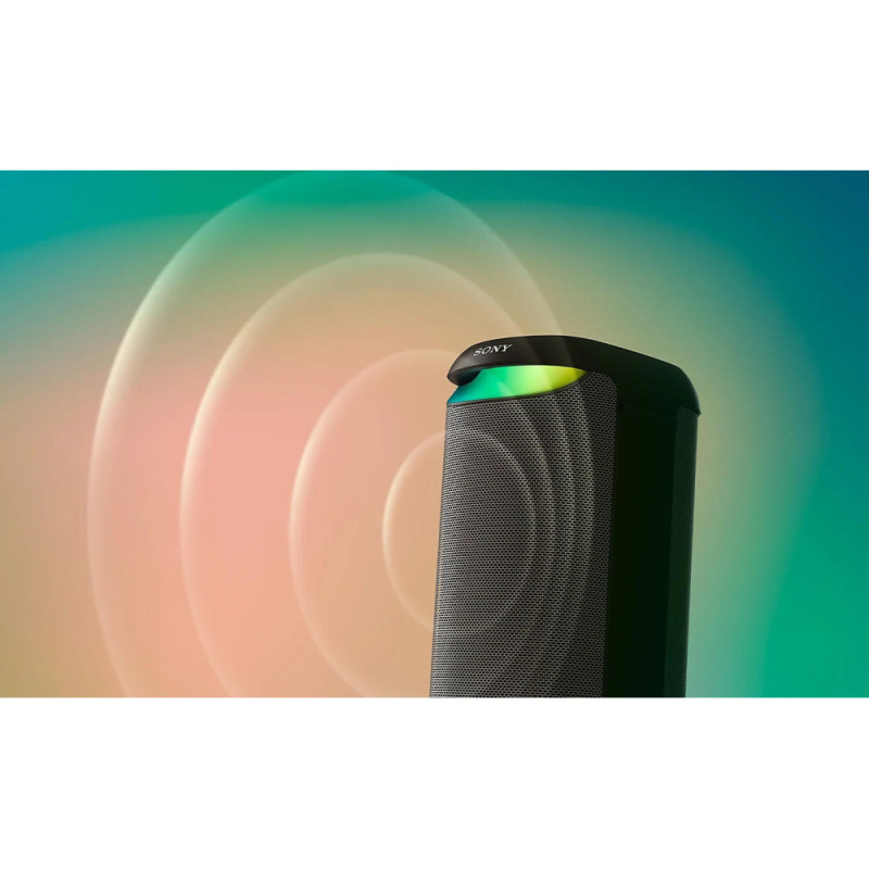 Sony SRS-XV500B Audio System 2.0, BT 5.2, IPX4, LED, Party Connect, SBC, AAC, LDAC (SRSXV500B.AF1)