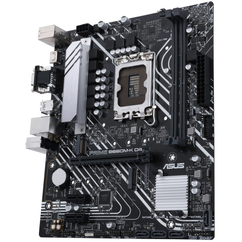 ASUS PRIME B660M-K D4 s1700 B660 2xDDR4 M.2 HDMI D-Sub mATX (90MB1950-M1EAY0)
