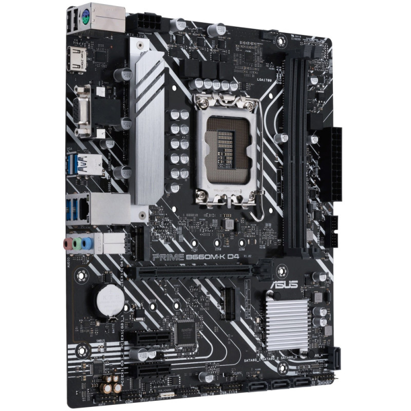 ASUS PRIME B660M-K D4 s1700 B660 2xDDR4 M.2 HDMI D-Sub mATX (90MB1950-M1EAY0)