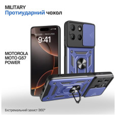 Чехол для мобильного телефона BeCover Military Motorola Moto G57 Power Blue (715515)