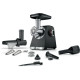 Bosch Мясорубка Bosch, 2100Вт, 3.5кг/мин, 2 решетки, насадка для колбас, кеббе, соковыжималка, пластик, черный (MFWS650B)