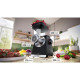 Bosch Мясорубка Bosch, 2100Вт, 3.5кг/мин, 2 решетки, насадка для колбас, кеббе, соковыжималка, пластик, черный (MFWS650B)