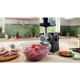 Bosch Мясорубка Bosch, 2100Вт, 3.5кг/мин, 2 решетки, насадка для колбас, кеббе, соковыжималка, пластик, черный (MFWS650B)