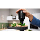 Bosch Мясорубка Bosch, 2100Вт, 3.5кг/мин, 2 решетки, насадка для колбас, кеббе, соковыжималка, пластик, черный (MFWS650B)