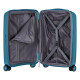 2E Suitcase Small, Aero, polypropylen, 35/44 L, TSA, 4 wheels, EXP, teal blue (2E-SPP-AERO-S-TB)
