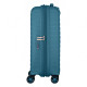 2E Suitcase Small, Aero, polypropylen, 35/44 L, TSA, 4 wheels, EXP, teal blue (2E-SPP-AERO-S-TB)