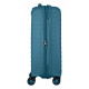2E Suitcase Small, Aero, polypropylen, 35/44 L, TSA, 4 wheels, EXP, teal blue (2E-SPP-AERO-S-TB)