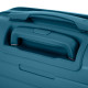 2E Suitcase Small, Aero, polypropylen, 35/44 L, TSA, 4 wheels, EXP, teal blue (2E-SPP-AERO-S-TB)