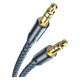 Кабель мультимедийный 3.5mm M to 3.5mm M 5.0m gray Essager (EYP35-DYD0G)