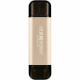 USB флеш накопитель Transcend 256GB JetFlash 930 Gold-Black USB 3.2/Type-C (TS256GJF930C)