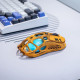GravaStar Mouse GravaStar Mercury M1 Pro, magnesium alloy body, BT/WL/USB-A, RGB, Battle-Worn Yellow (GSM1PRO_YLW)
