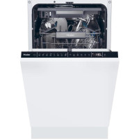 Haier Посудомоечная машина Haier встраиваемая, 10компл., A+++, 45см, дисплей, инвертор, 3я корзина, белый (XI1C3TB2FB)
