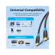 Кабель мультимедийный HDMI M to HDMI M 20.0m 1080p60Hz black Vention (AACBQ)