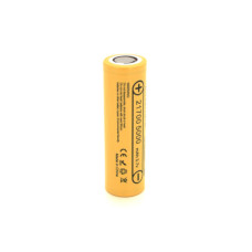 Аккумулятор 21700 5000mah, (4700-5100mah) 15A, 3.7V(2.5-4.2V), Yellow Liitokala (Lii-50E / 23384)