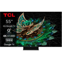 TCL Телевізор 55  MiniLED 4K 144Hz Smart Google TV Titan ONKYO sound (55C89B)
