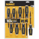 DeWALT Викрутки DeWALT TOUGHSERIES MAX FIT, SL, PH, SQ, набір 8шт (DWHT65102-0)
