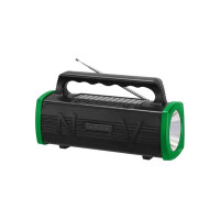 Акустическая система NEWVEW NV-9010 Solar Panel/BT/USB/TF/FM Green (NWVW-NV-9010-GN)