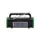 Акустическая система NEWVEW NV-9010 Solar Panel/BT/USB/TF/FM Green (NWVW-NV-9010-GN)