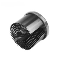 Tolsen wood crowns, set of 7 pieces, 50mm, 26-63mm (75870)