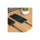 Дата кабель USB 2.0 AM to USB-C 1.0m 3A silicone X53 black HOCO (6931474738097)
