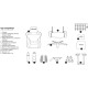 Кресло игровое Anda Seat Kaiser Frontier XL Black (AD12YXL-17-B-PV)