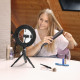 HAMA Ring Light SpotLight Smart 80 V2 BT Black (00004657)