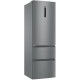 Haier Ref multi-door, 190.5x59.5х65.7, ref-233L, freez.-114L, 3doors, А++, NF, inv., display, fresh zone, silver (HTR3619ENMN)