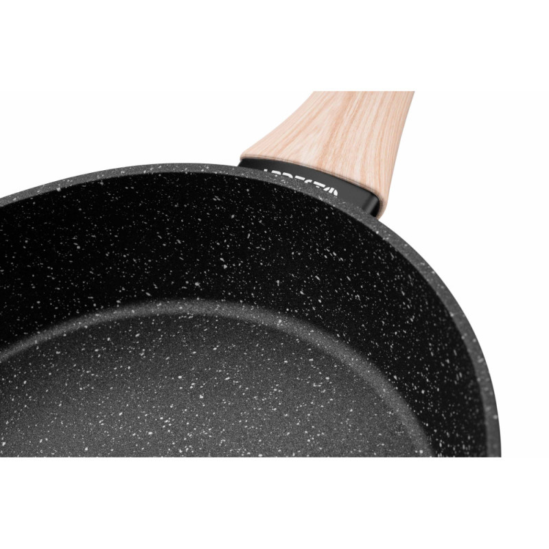 ARDESTO Deep Fry pan Midori 26cm, aluminium, black (AR1926MI)