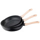 ARDESTO Deep Fry pan Midori 26cm, aluminium, black (AR1926MI)