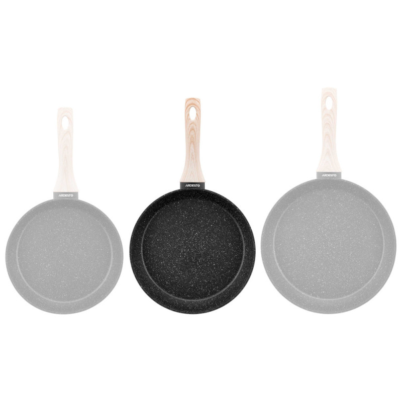 ARDESTO Deep Fry pan Midori 26cm, aluminium, black (AR1926MI)