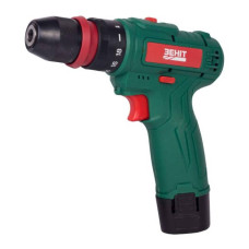 ZENIT Cordless screwdriver-drill ZUSA-12/15 S1 DFR 12V 1x1.5A-h 18Nm 350-1350rpm 0.95kg (853787)
