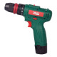ZENIT Cordless screwdriver-drill ZUSA-12/15 S1 DFR 12V 1x1.5A-h 18Nm 350-1350rpm 0.95kg (853787)