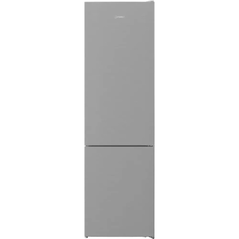 Indesit Ref with bottom freezer, 202.5x60х67, ref-253L, freez.-109L, 2doors, А++, NF, silver (INK25402S4E)