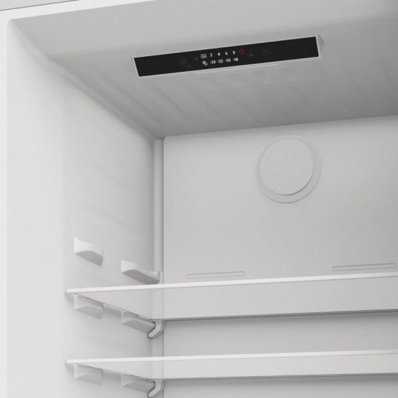 Indesit Ref with bottom freezer, 202.5x60х67, ref-253L, freez.-109L, 2doors, А++, NF, silver (INK25402S4E)