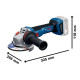 Bosch cordless angle grinder GWS 18V-11S 125mm 18V 1x5A h 0-9000 rpm 1.7kg case ЗП GAL1880CV (0.601.9N4.003)