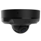 Ajax IP-Камера проводная DomeCam Mini HL black, 5Мп, 2.8мм, гибридная подсветка IR 35м, белый Led 50м, PoE, True WDR, IP65, ИК 30м, аудио, угол обзора 100°–110°, мини-купольная, чёрная (000059523)