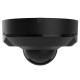 Ajax IP-Камера проводная DomeCam Mini HL black, 5Мп, 2.8мм, гибридная подсветка IR 35м, белый Led 50м, PoE, True WDR, IP65, ИК 30м, аудио, угол обзора 100°–110°, мини-купольная, чёрная (000059523)