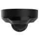 Ajax IP-Камера проводная DomeCam Mini HL black, 5Мп, 2.8мм, гибридная подсветка IR 35м, белый Led 50м, PoE, True WDR, IP65, ИК 30м, аудио, угол обзора 100°–110°, мини-купольная, чёрная (000059523)