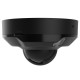 Ajax IP-Камера проводная DomeCam Mini HL black, 5Мп, 2.8мм, гибридная подсветка IR 35м, белый Led 50м, PoE, True WDR, IP65, ИК 30м, аудио, угол обзора 100°–110°, мини-купольная, чёрная (000059523)