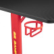 2E Gaming Table OTOROSHI, 120х60x75cm, black-red (2E-GT-OTO-BKRD)