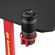 2E Gaming Table OTOROSHI, 120х60x75cm, black-red (2E-GT-OTO-BKRD)