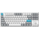 Клавиатура GamePro Asgard Ragnar Wireless/Bluetooth/USB UA White (MK285WH)