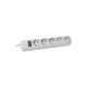Сетевой фильтр питания Maxxter SPM5-G-15G grey, 4.5 м кабель, 5 розеток (SPM5-G-15G)