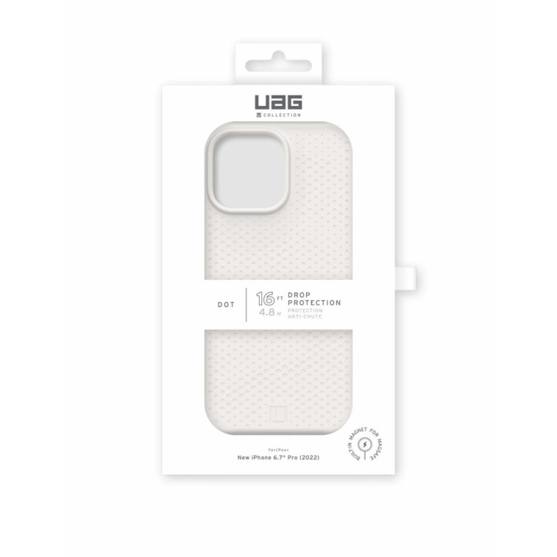 UAG [U] Dot Magsafe case for iPhone 14 Pro Max, Marshmallow
