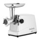 ARDESTO Meat grinder, 1750W, prod.-2 kg/min, 3 cutting plates+for sausag.plates, 4 veg., plastik, silver (MGA-2300J)
