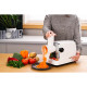 ARDESTO Meat grinder, 1750W, prod.-2 kg/min, 3 cutting plates+for sausag.plates, 4 veg., plastik, silver (MGA-2300J)
